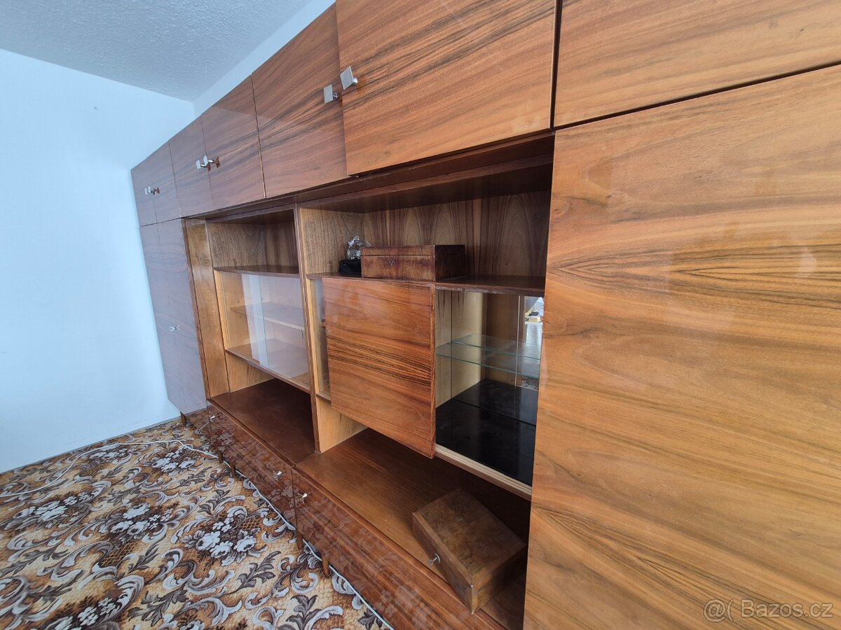 retro obývací stěna - 4