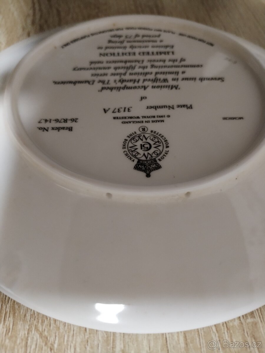 Talíř porcelánový vešici 19 cm. - 4