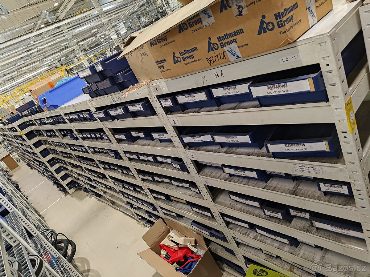 Policové Regály + regálové a skladové boxy - 4