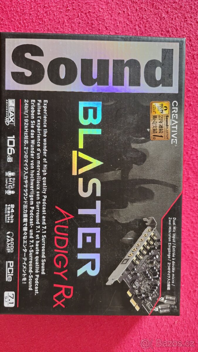 Sound Blaster Creative Audigy Rx - 4