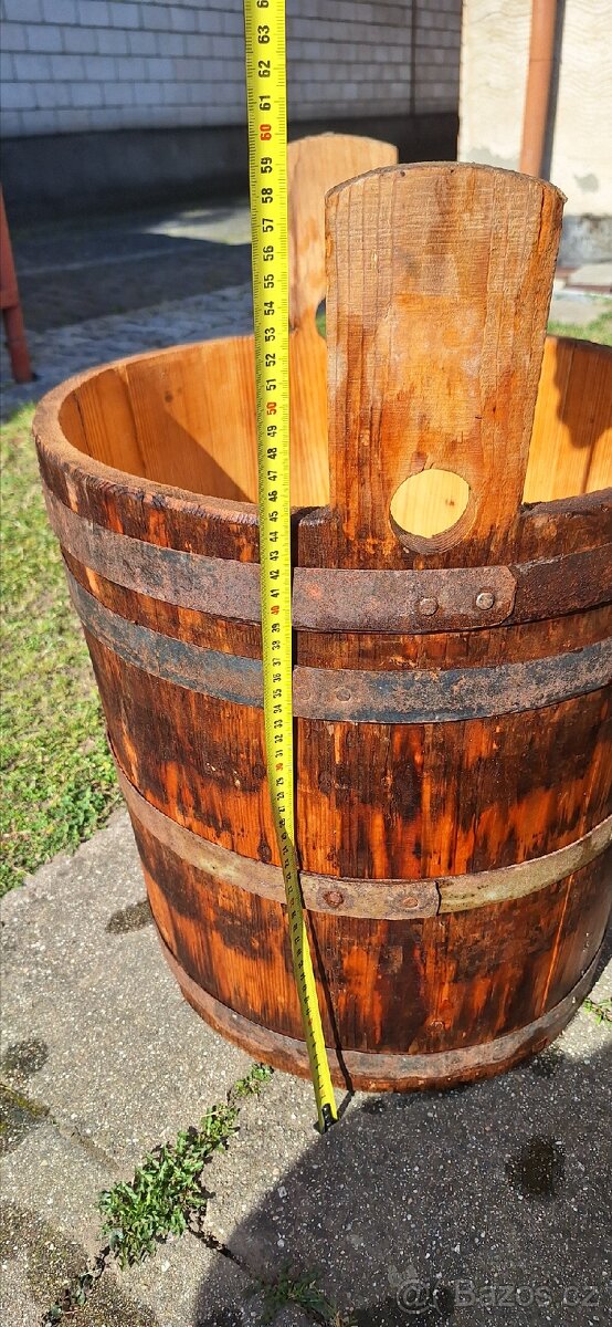 PRODÁM-DŘEVĚNÉ VĚDRO - 4