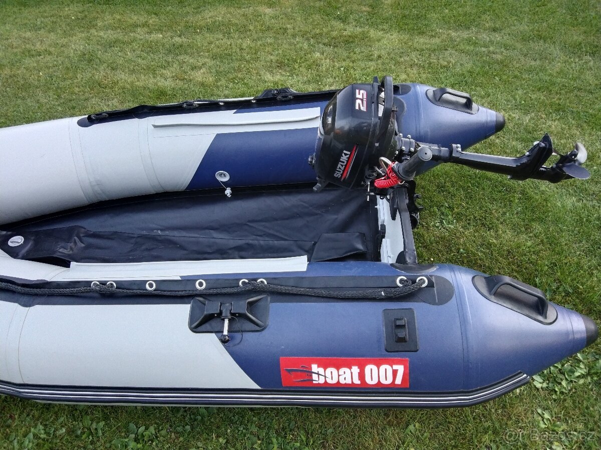 Nafukovací člun Boat 007+motor Suzuki - 4