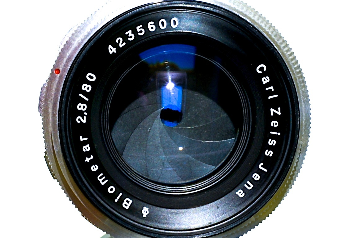 Carl Zeiss Biometar 2,8/80 1Q 12-lamelový M42 TOP STAV - 4