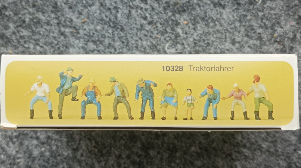 Preiser model HO traktor Deutz 1:87 stavebnice 17922 - 4