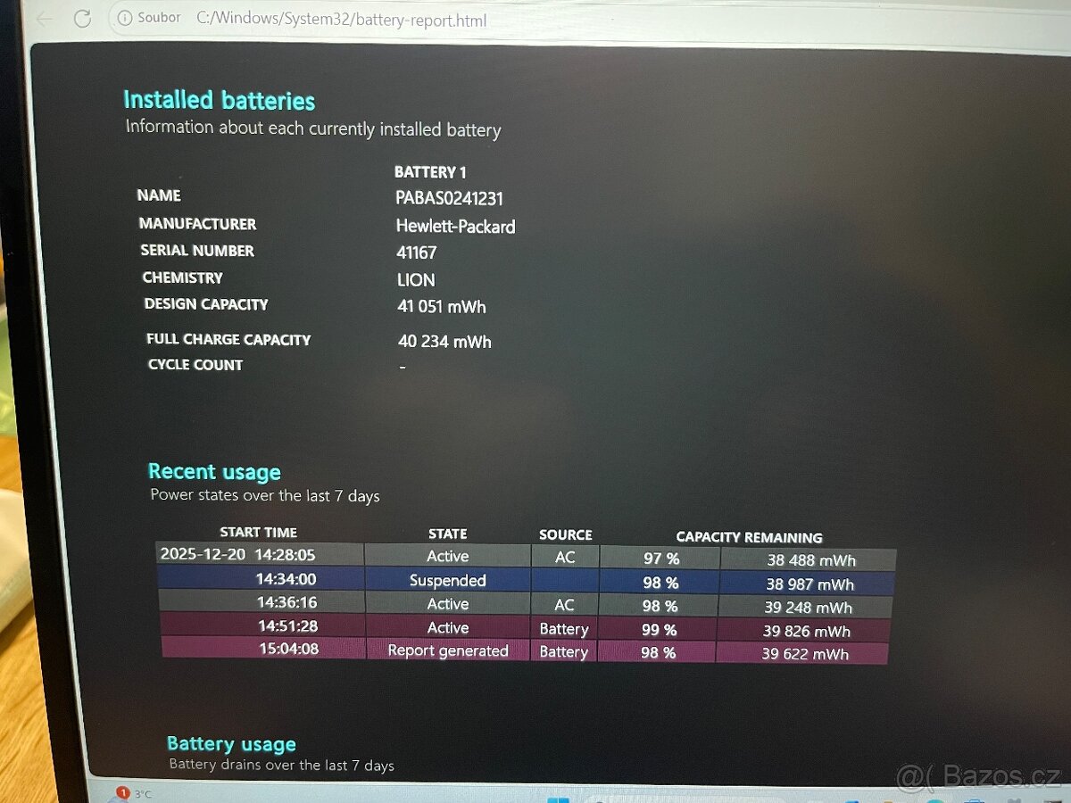 HP 255 G9 - Ryzen 5 5625U, 16GB RAM, 512 SSD - 4