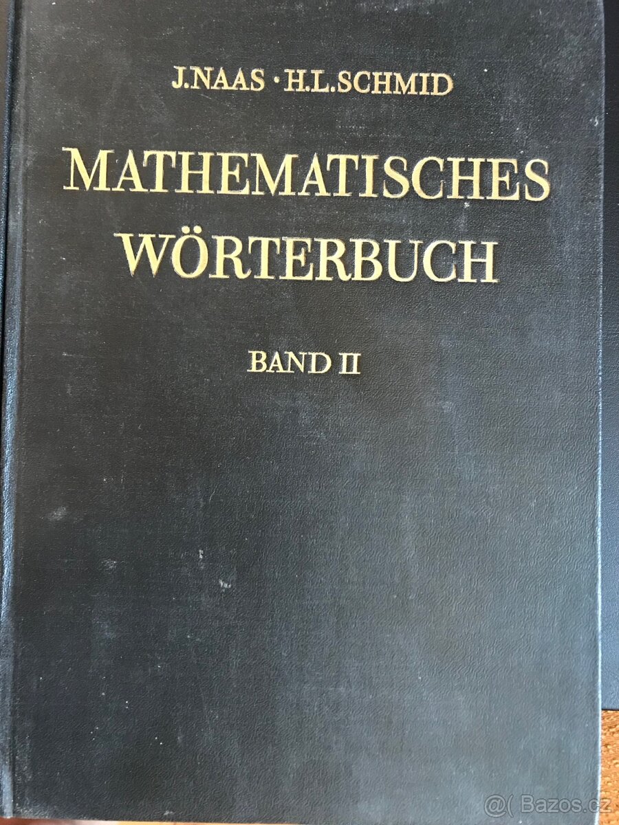 Mathematisches Wórterbuch - První i druhý díl - 4