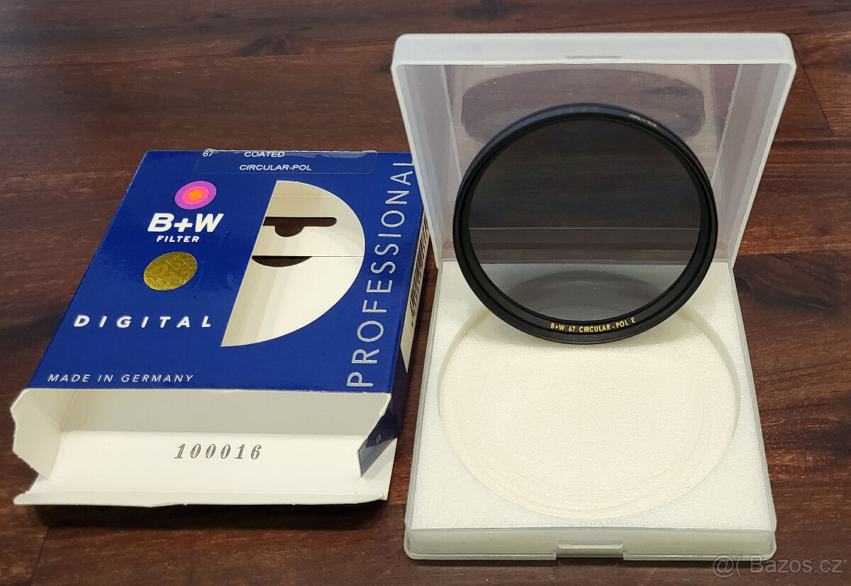 Polarizační CPL filtr B+W 55 mm - nový - 4
