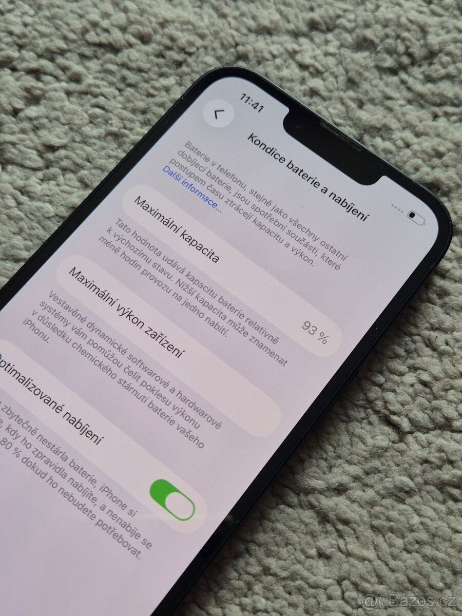 iPhone 13 128gb baterie 93% - 4