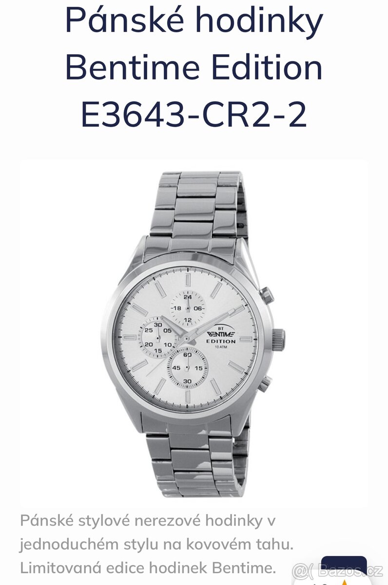 Pánské hodinky Bentime Edition - 4