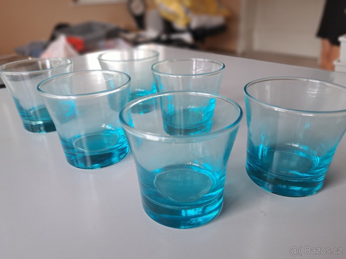 Skleničky, nové, 6 ks/bal. - 4