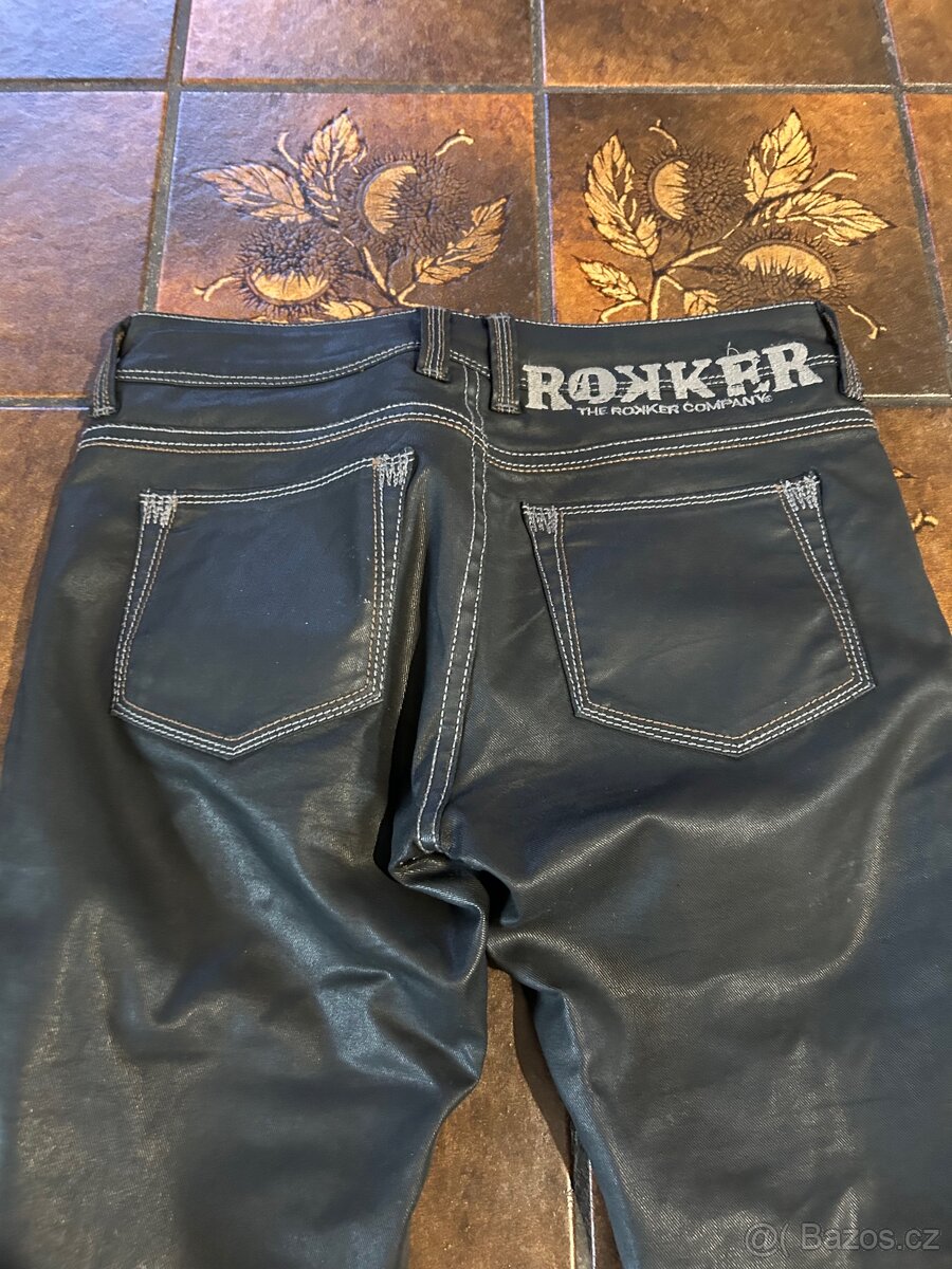 ROKKER motorkářské kalhoty vel. W26, L32 - 4