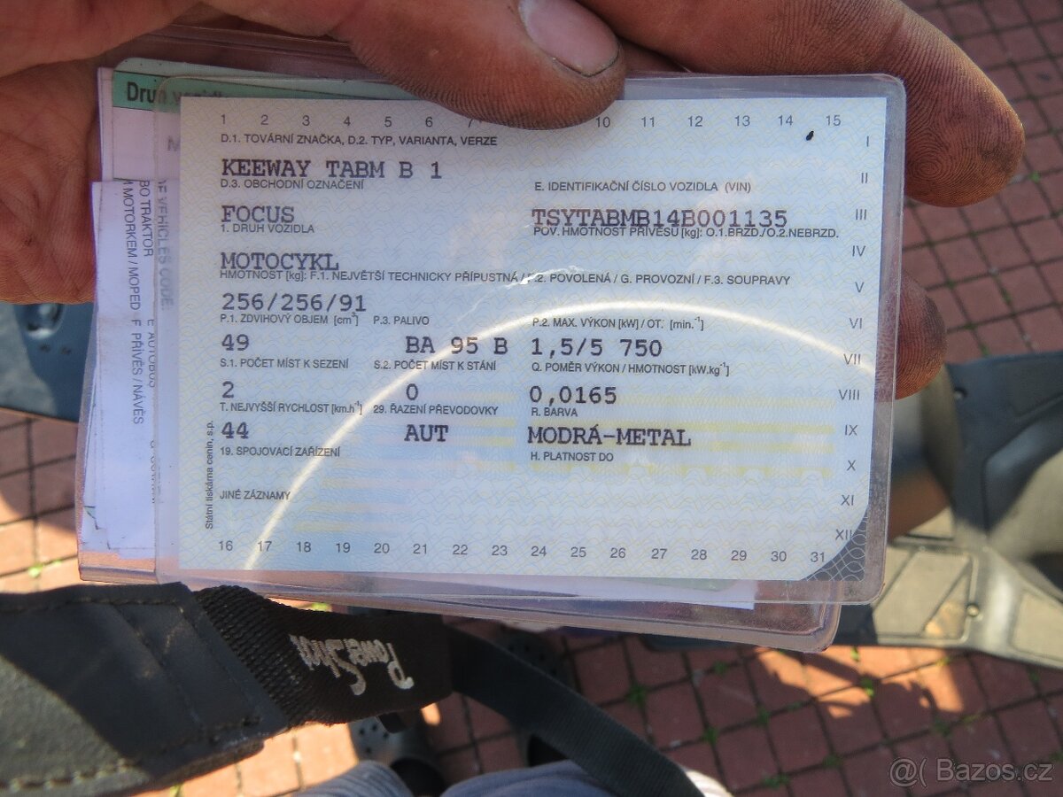 Moped Keeway Focus AM - 4