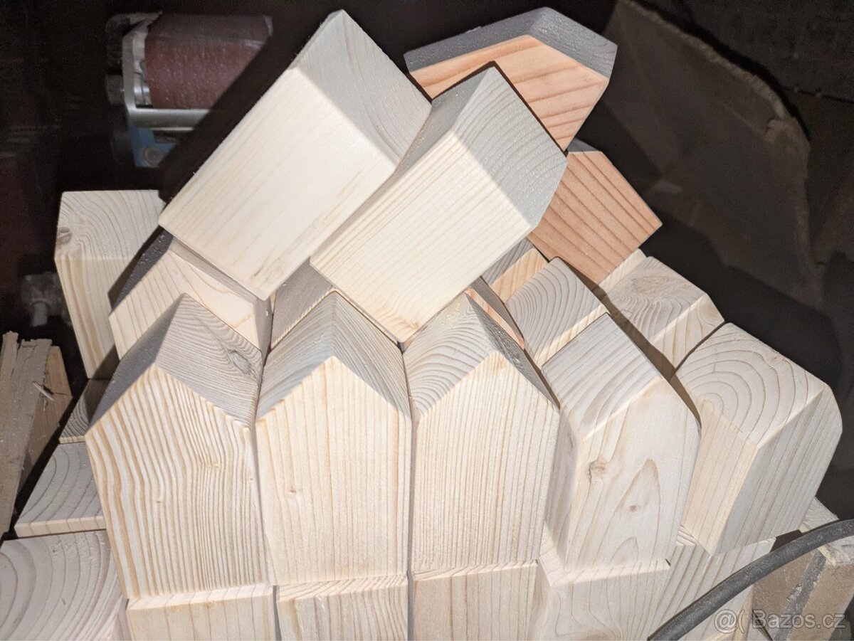 Dřevěné domečky na dotvoření - 4