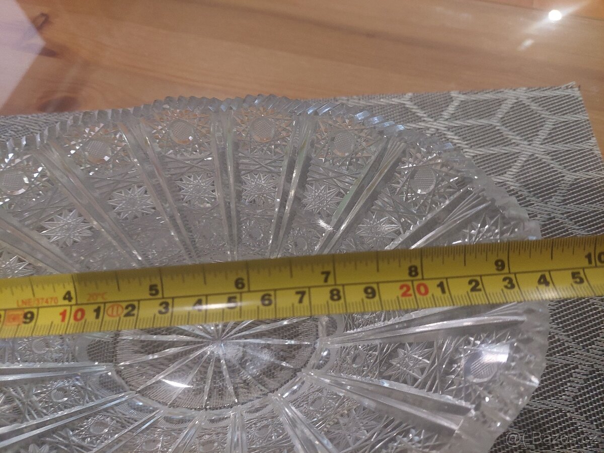 Velká mísa - křišťál - 4