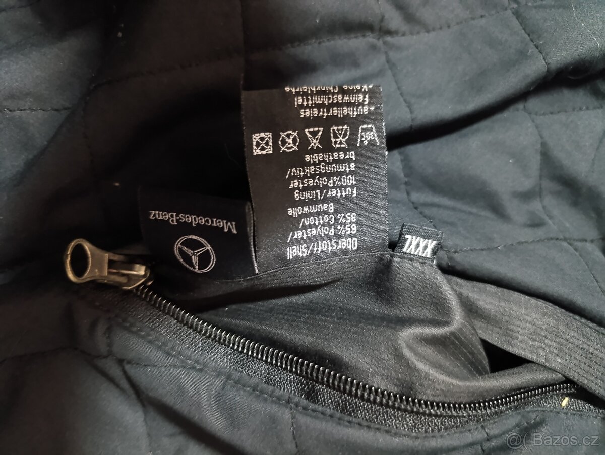 Pánská oboustranná prošívaná bunda zn. Mercedes vel. XXXL - 4