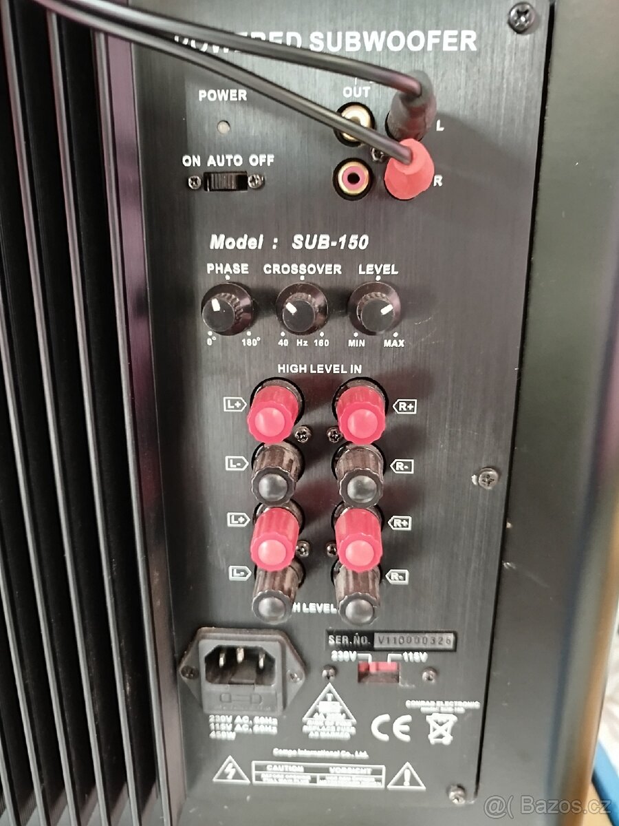 Prodám Aktivni Subwoofer - 4