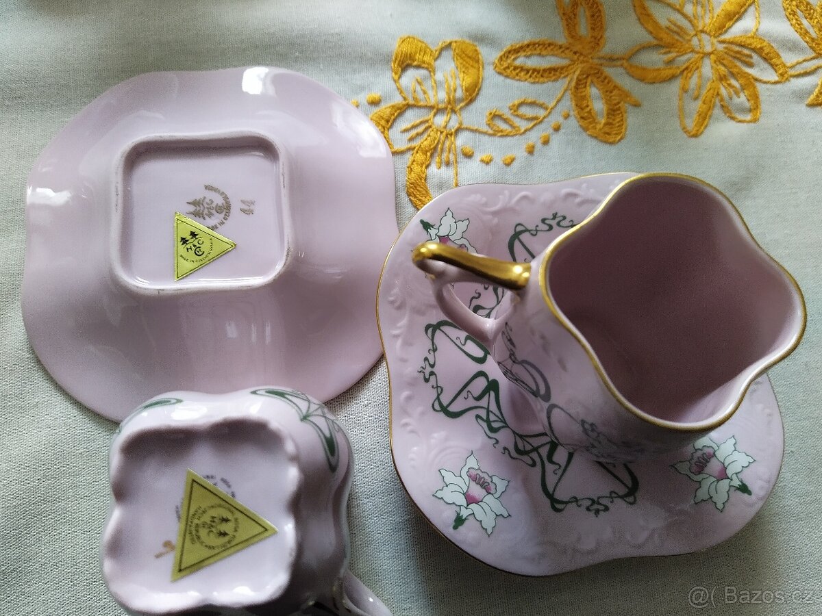 Bernadotte, Tři Grácie, HaC-kávová souprava, hrnečky, Thun - 4