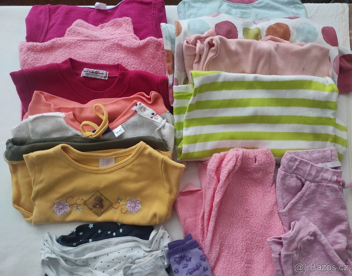 Krabice oblečení pro holčičku vel.86-92 - 4