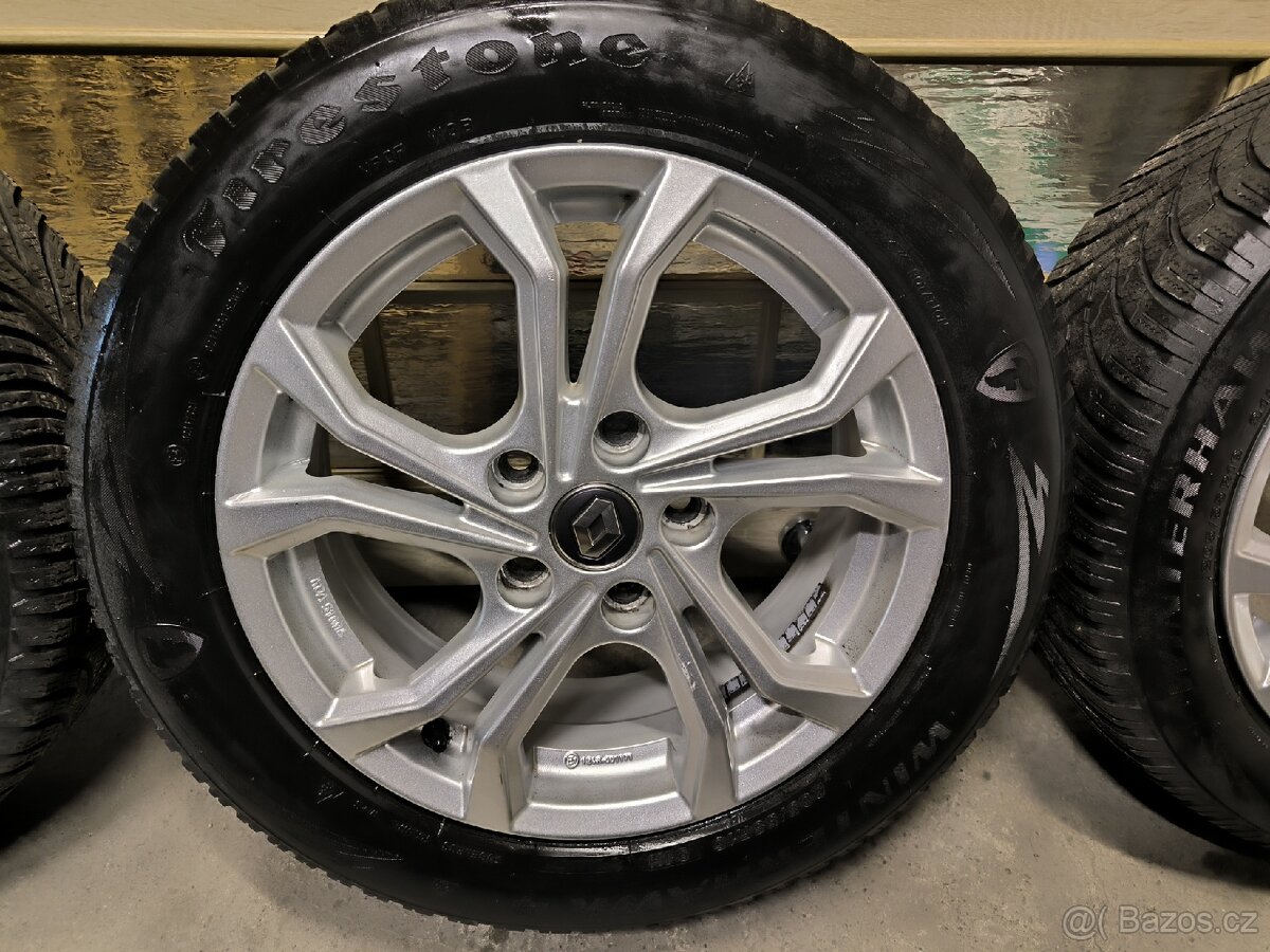 ALU kola Renault Megane 5x114,3 r16 Originál,zimpneu88%+TPMS - 4