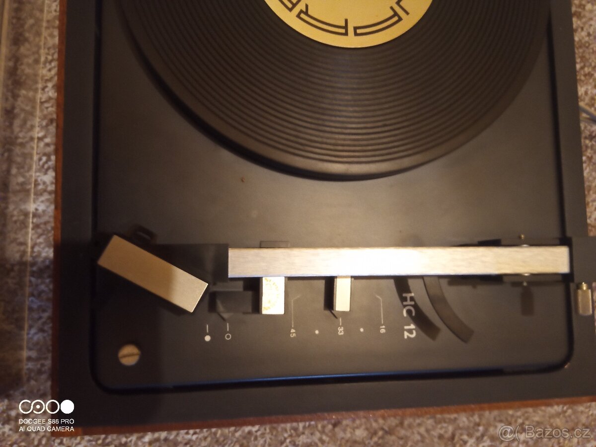 Gramofon Tesla NC 120 Supraphon HC 12 1971–1974 - 4
