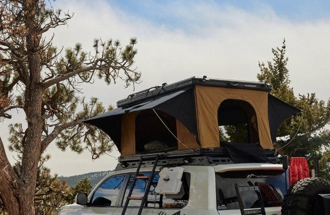 Střešní stan na auto celohliníkový PROOFF Owen - 4