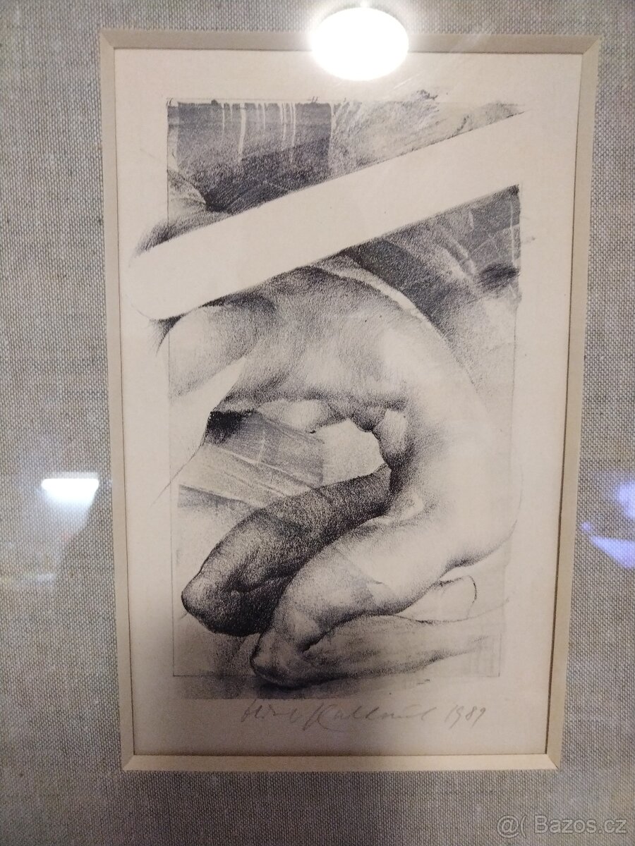 Litografie Oldřich Kulhánek - 4