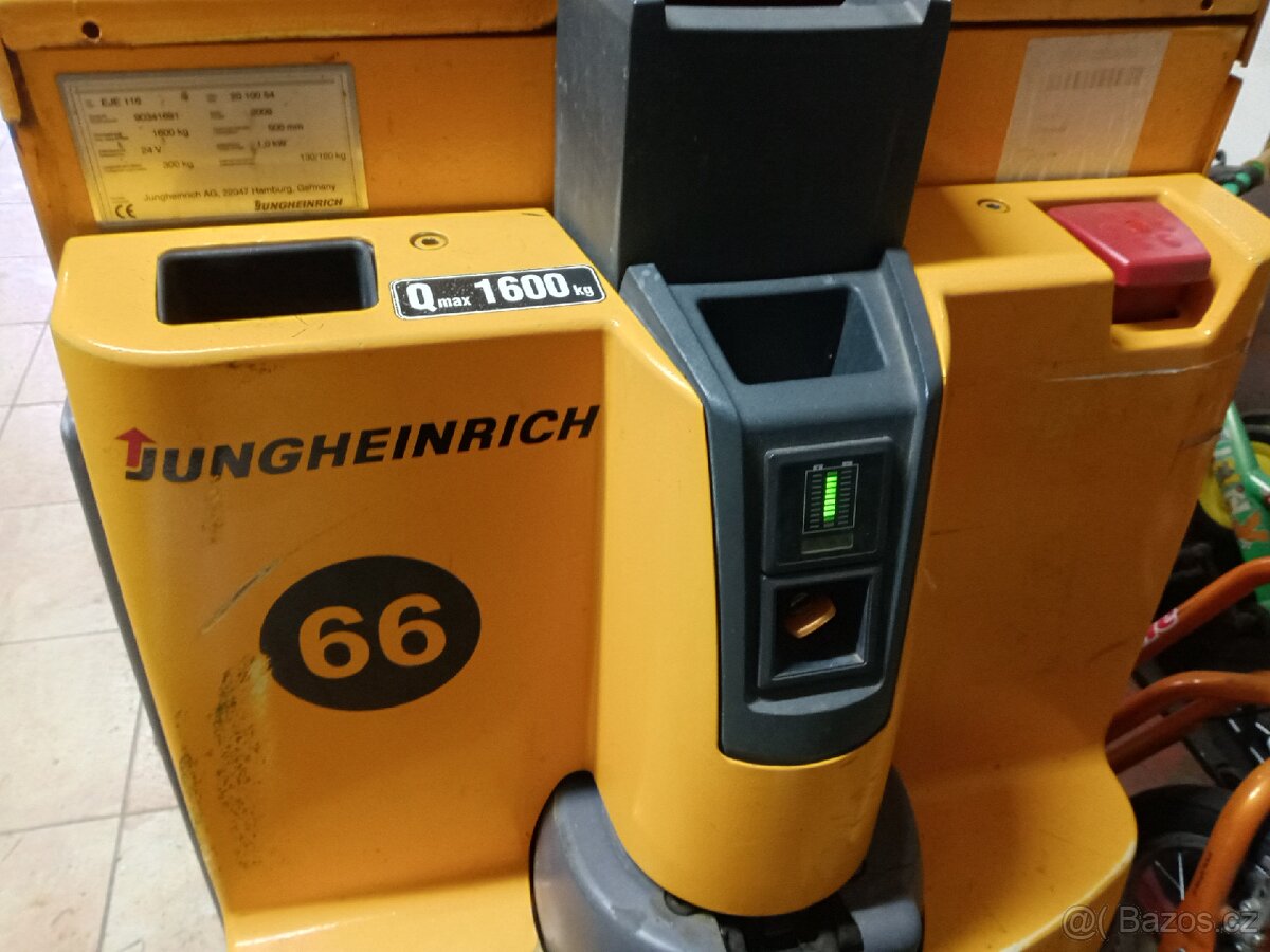 Jungheinrich eje 116 elektrický paleťák - 4