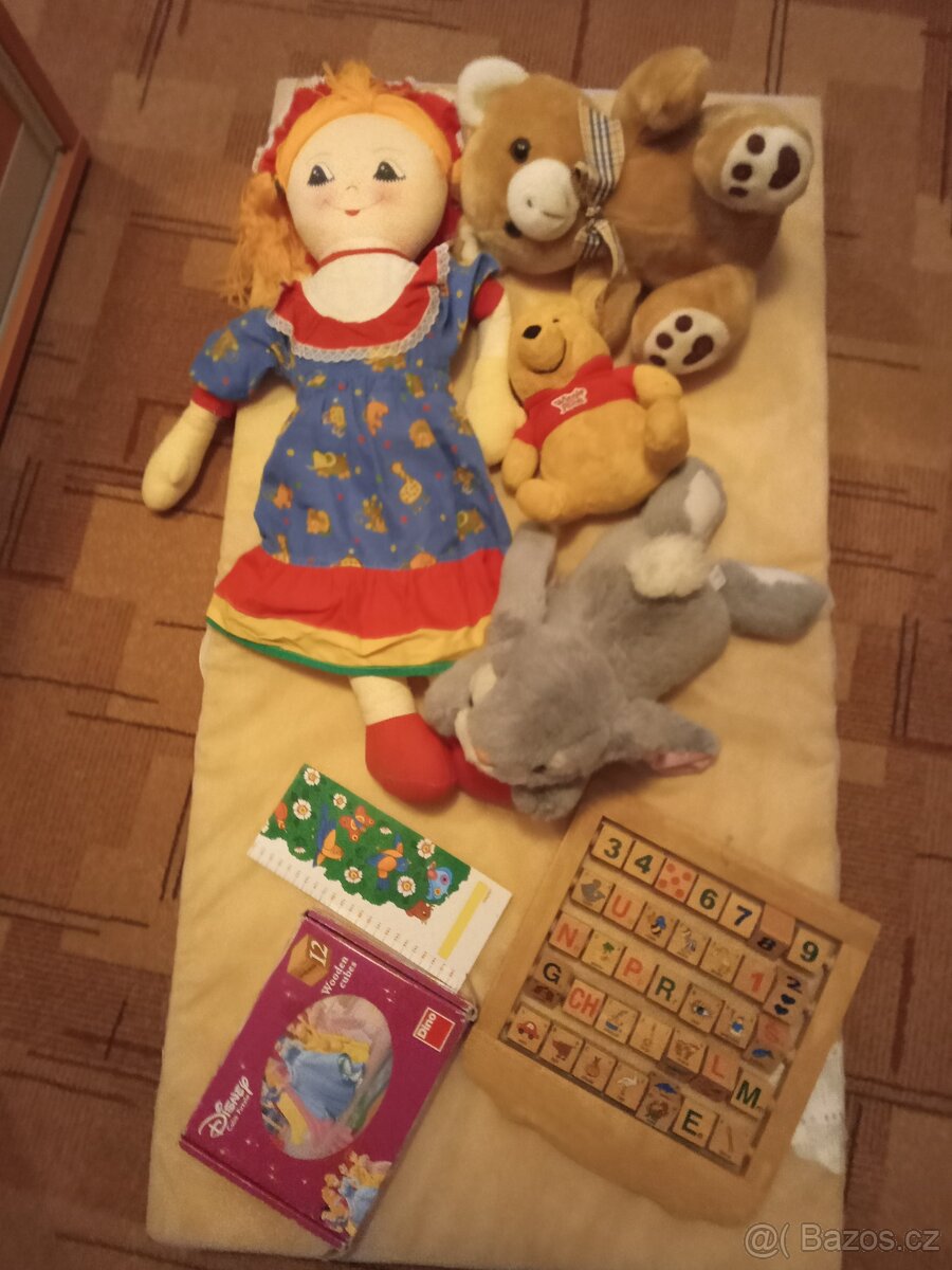 Matrace, věci do postýlky, hračky atd - 4