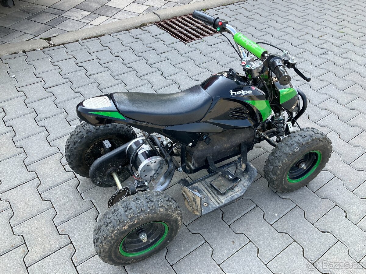 Dětská elektročtyřkolka, 800W,