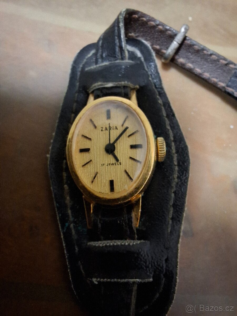 Retro hodinky prim s páskem plus dárek - 4