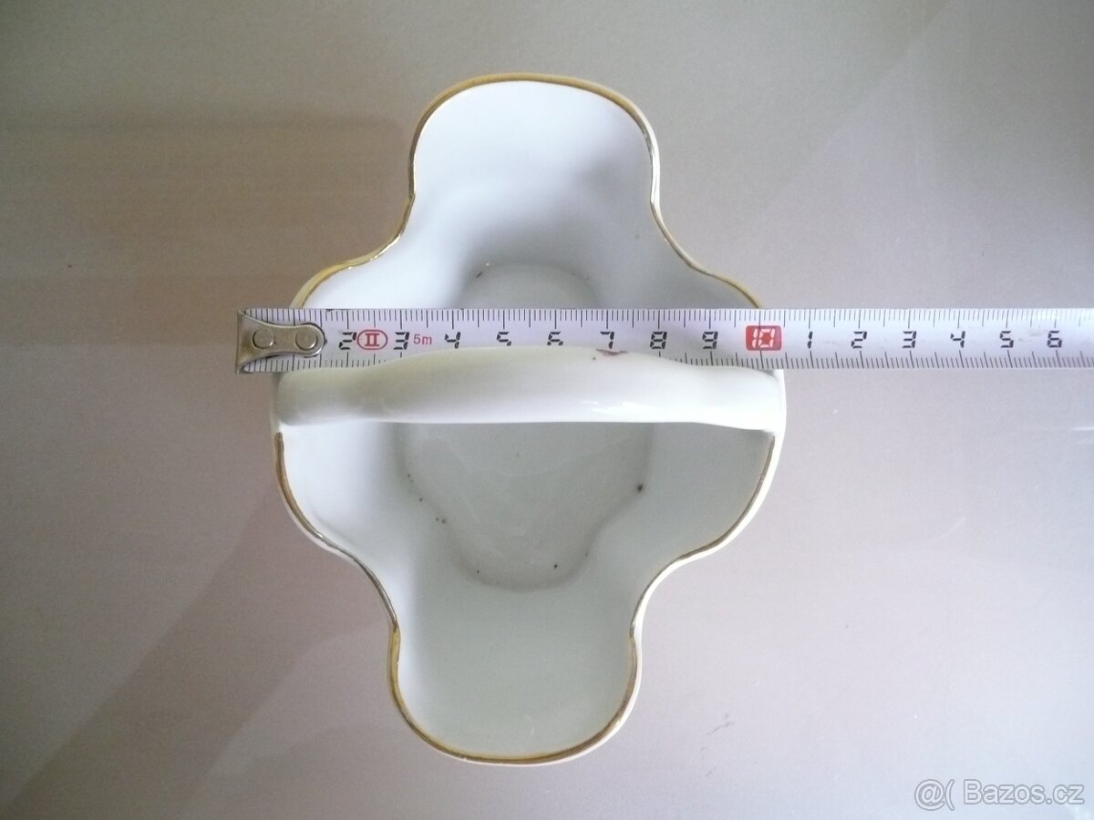 Porcelánový košíček zn. PM-Moschendorf, Bavaria - 4