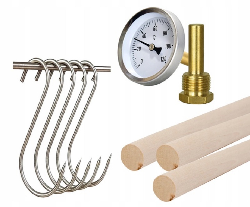 Nerezová udírna na 15 kg masa - 4