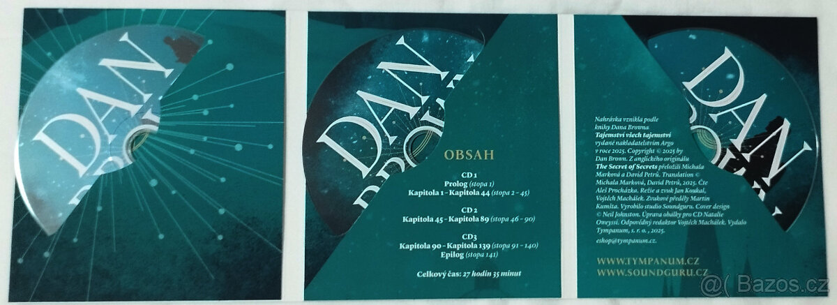 Dan Brown - Tajemství všech tajemství (CD MP3) - 4