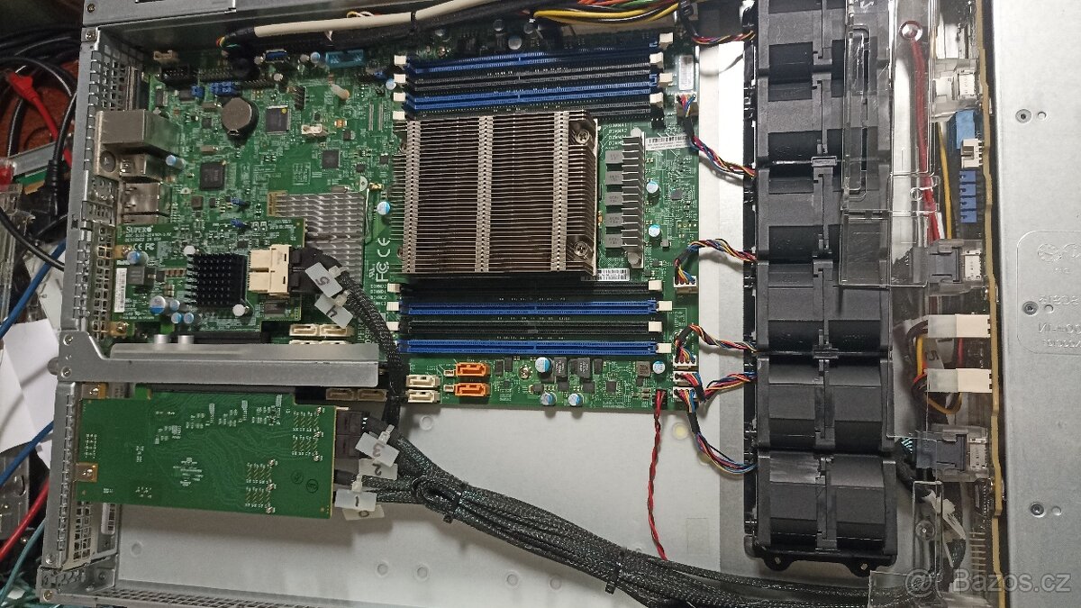 1U Supermicro - X10SRW-F, E5-2630v4, 16GB RAM, 6xNVME - 4