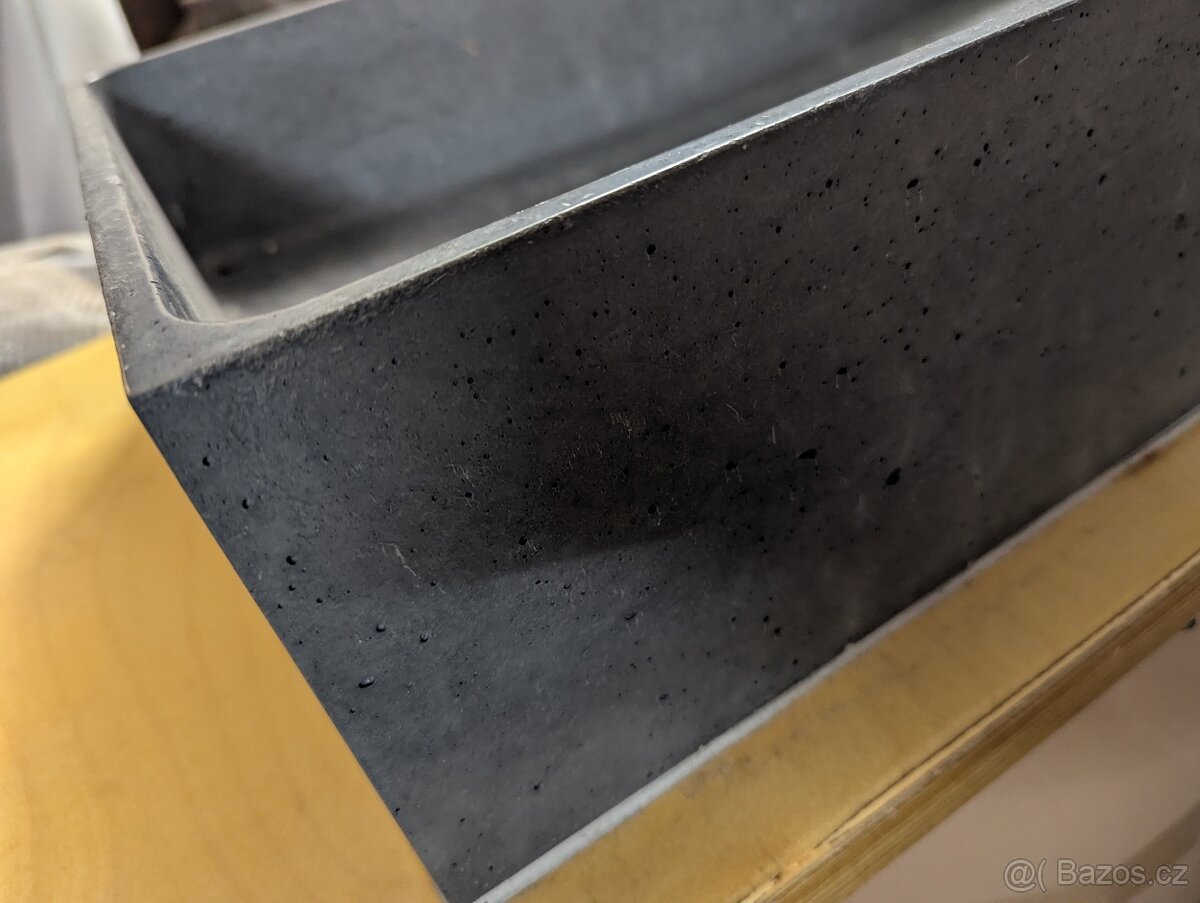 Umyvadlo na desku SAT Cemento 64x36,5 - 4