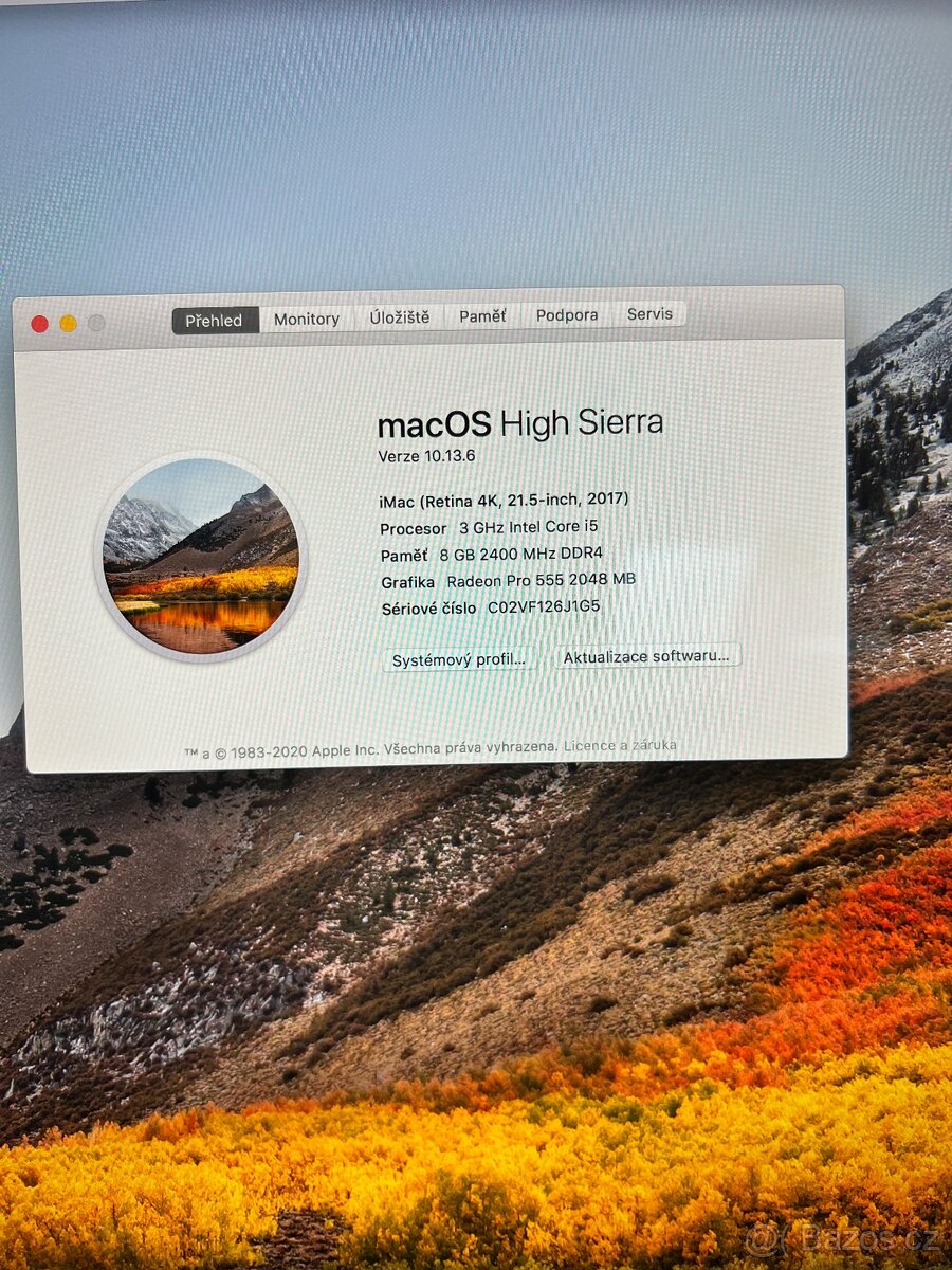 Prodám počítač Apple Mac OS High Sierra - 4