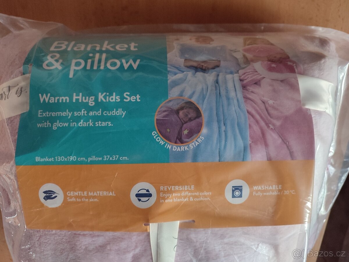 Dětská sada polštářku a deky DORMEO WARM HUG - 4