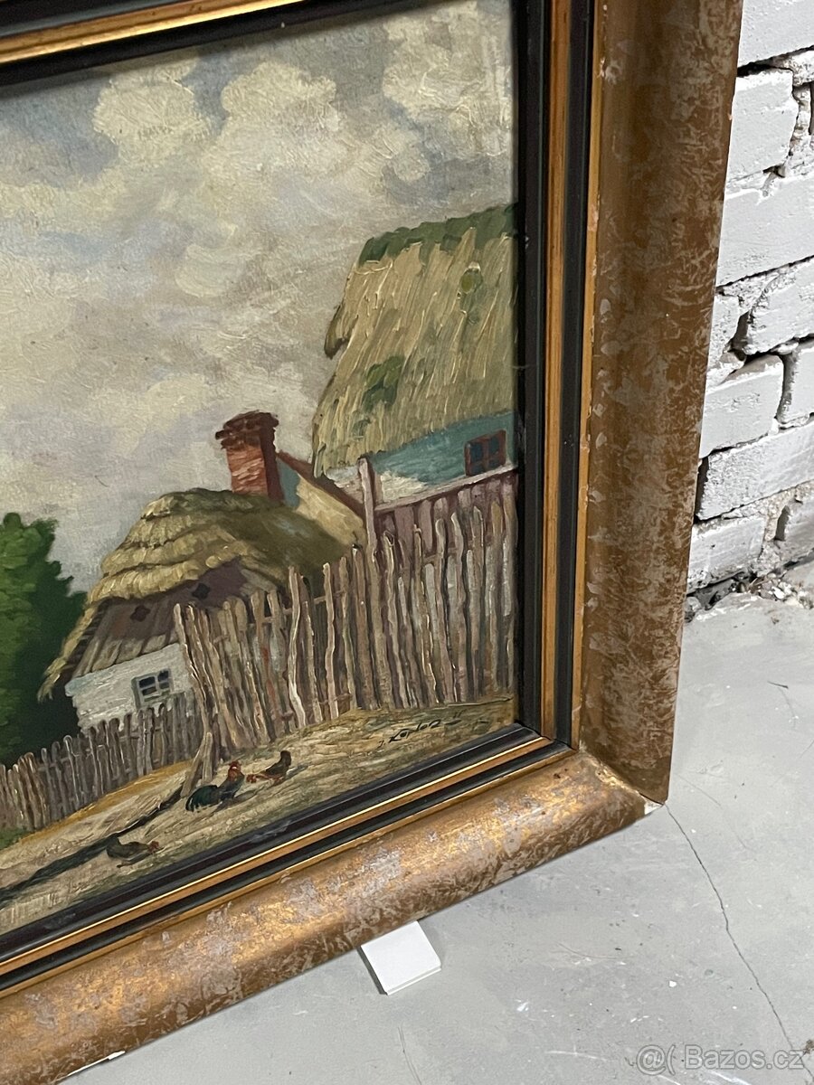 Obraz v rámu J. Kaplan - 4