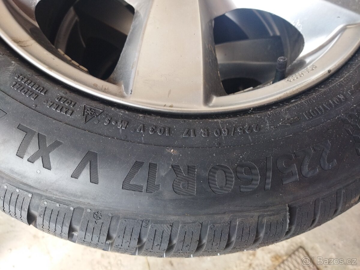 Zimní pneu vč. Disků 225/60 R 17 - 4