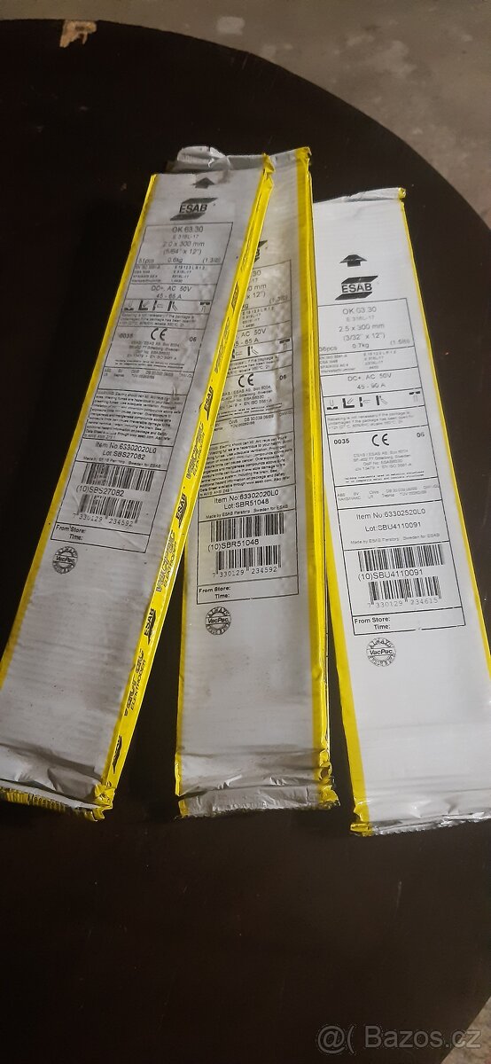 Elektrody ,nerez - 4