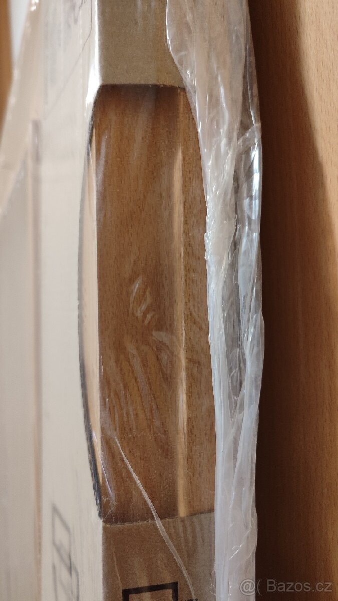 Dveře 80P buk, prosklené 2/3, Masonite - 4