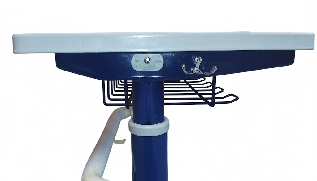 Dětský rostoucí psací stůl tmavě modrý - 4