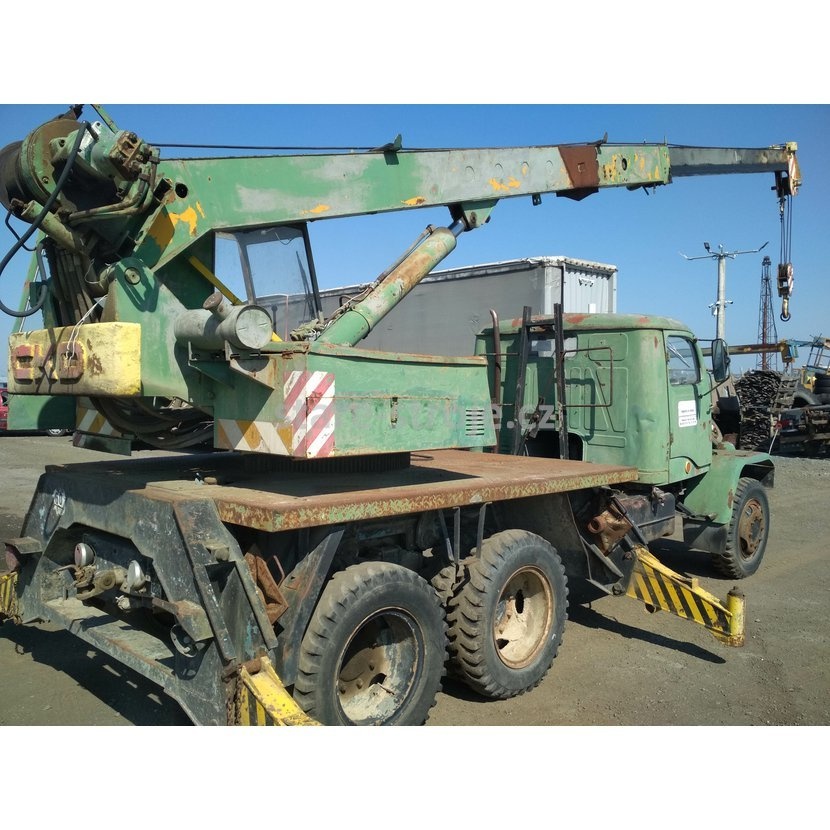 Autojeřáb Praga V3S AD80. - 4