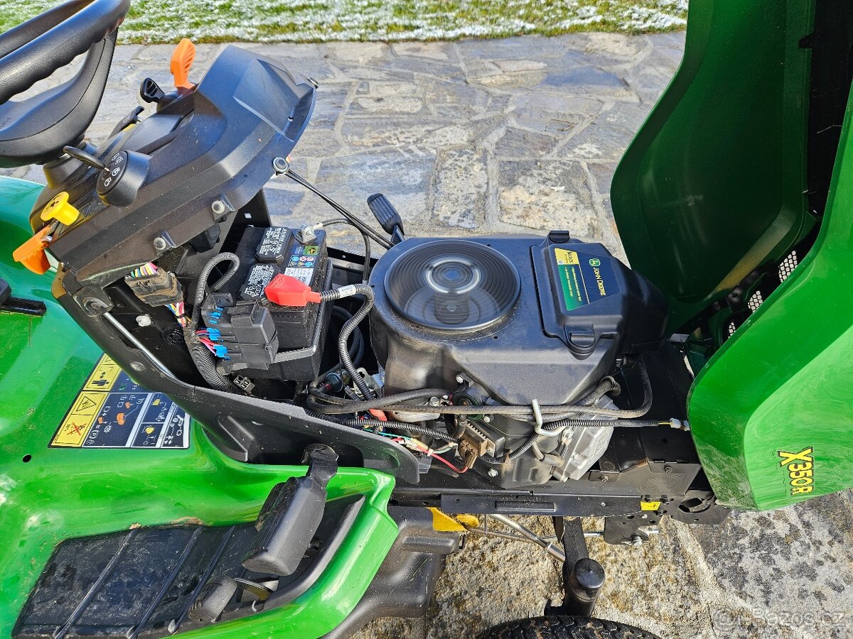John Deere X350 R, zahradní traktůrek - 4