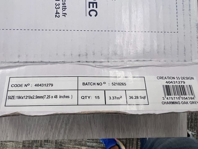 Vinylová podlaha Creation 55 (Charming Oak Grey 1279) - 4