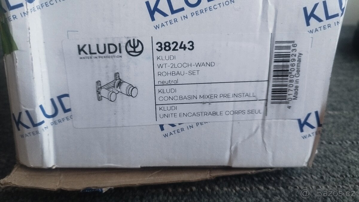 Podomítkovy prvek Kludi - 4