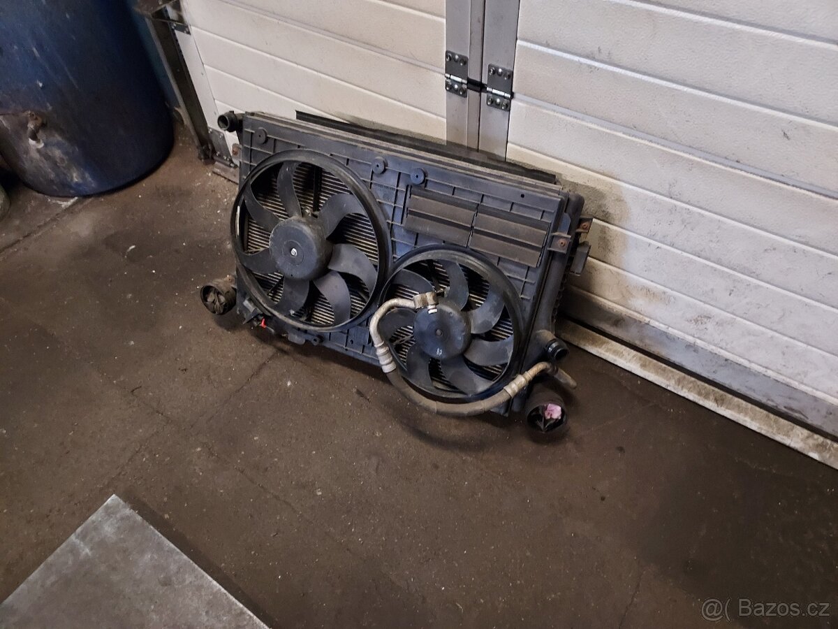 chladičová stěna VW Passat B6 - 4
