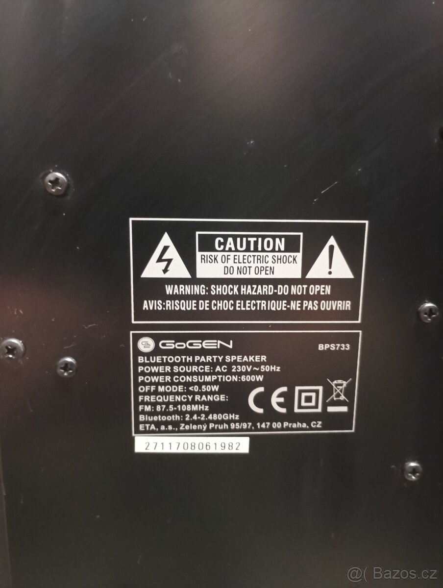 Párty reproduktor - 4