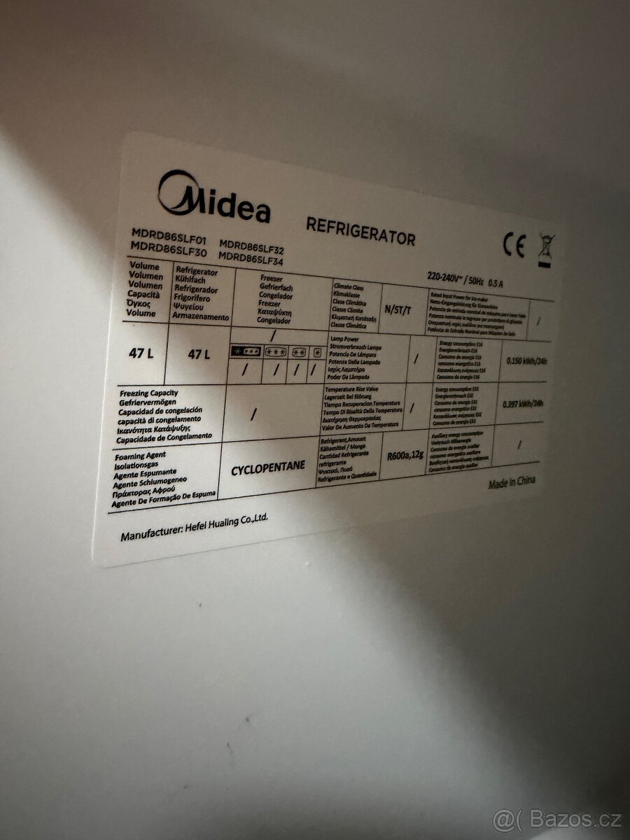 Mini lednička 47l - 4