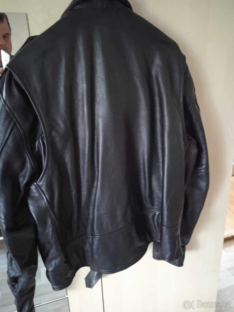 Kožená bunda křivák - 4